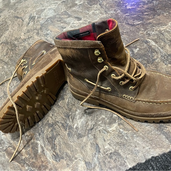 Sperry Men's Brown Waterproof Boots - Picture 2 of 9